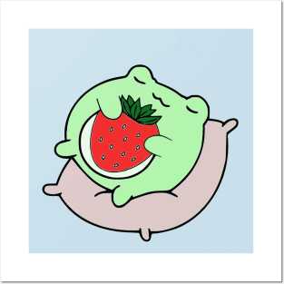 Strawberry Frog Posters and Art